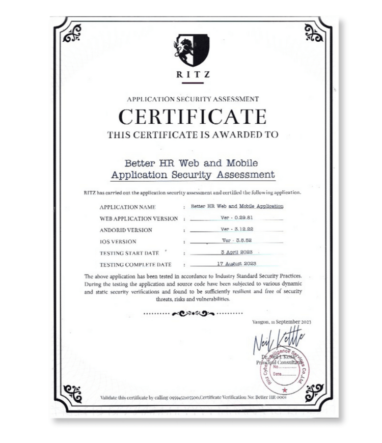 Better HR Web and Mobile 