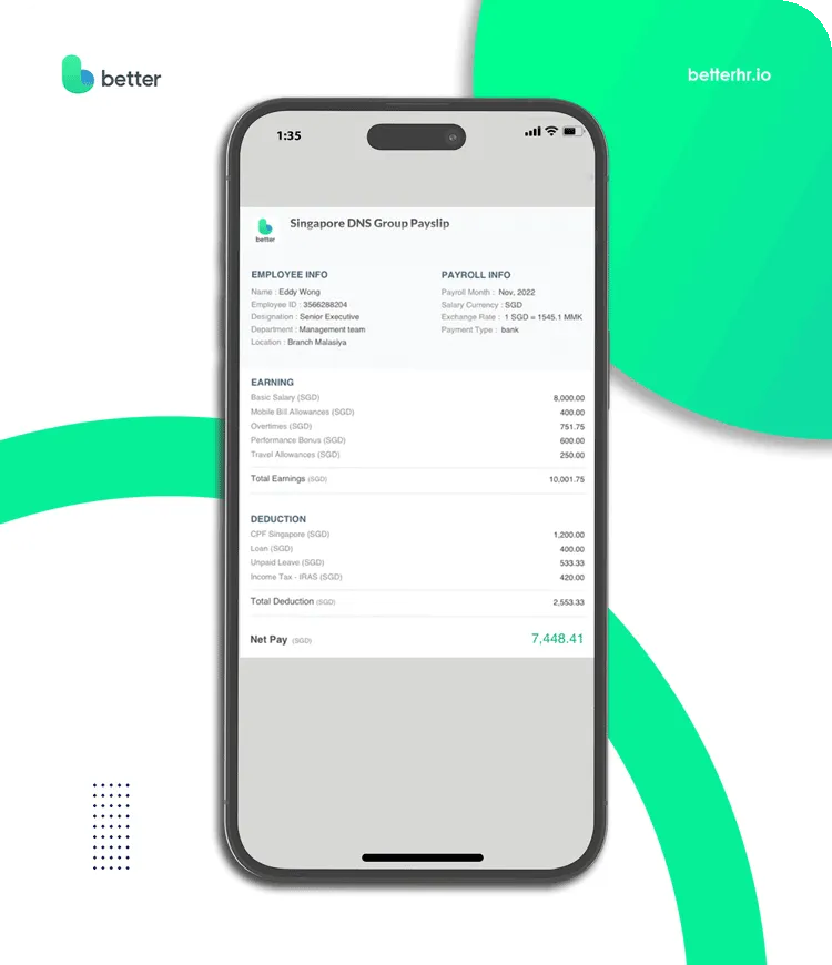 Get Online Payslips Singapore