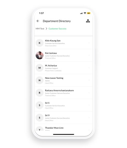 Department Directory