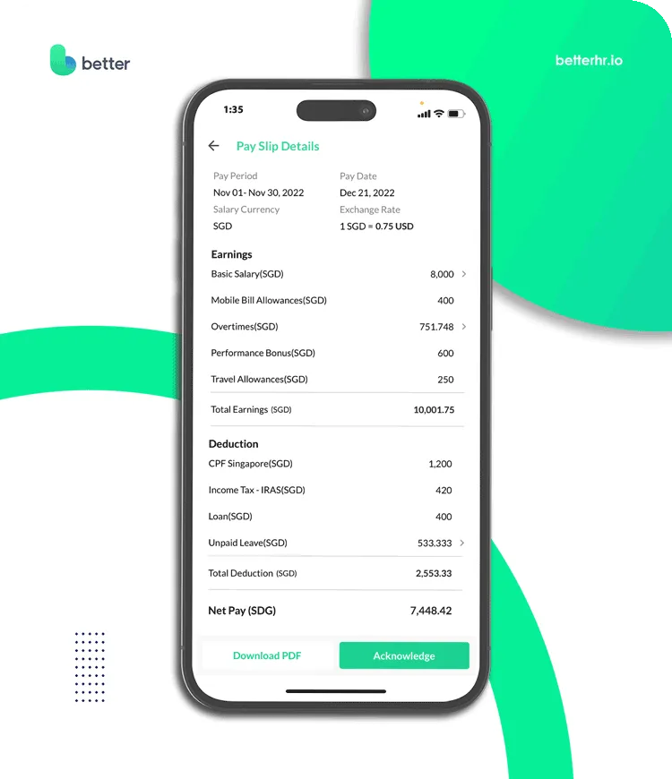 Get Online Payslips Singapore