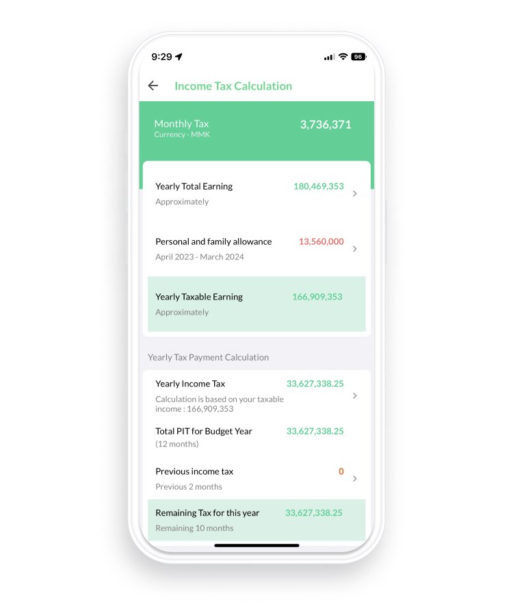 Downloadable PDF Payslip