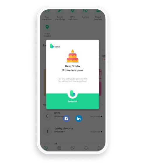 Birthday & Anniversaries