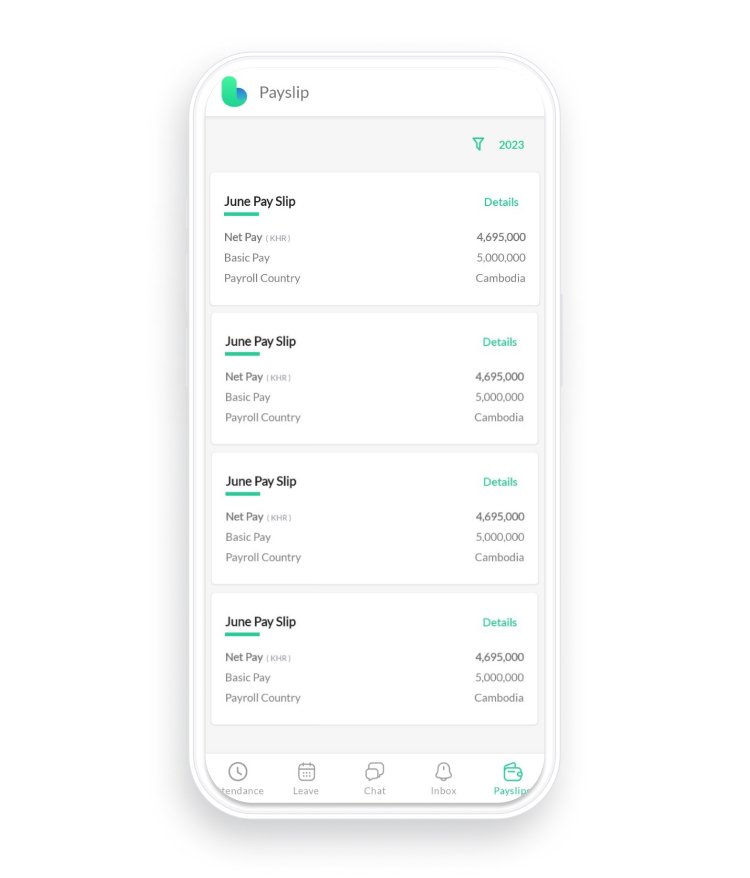 Downloadable PDF Payslip