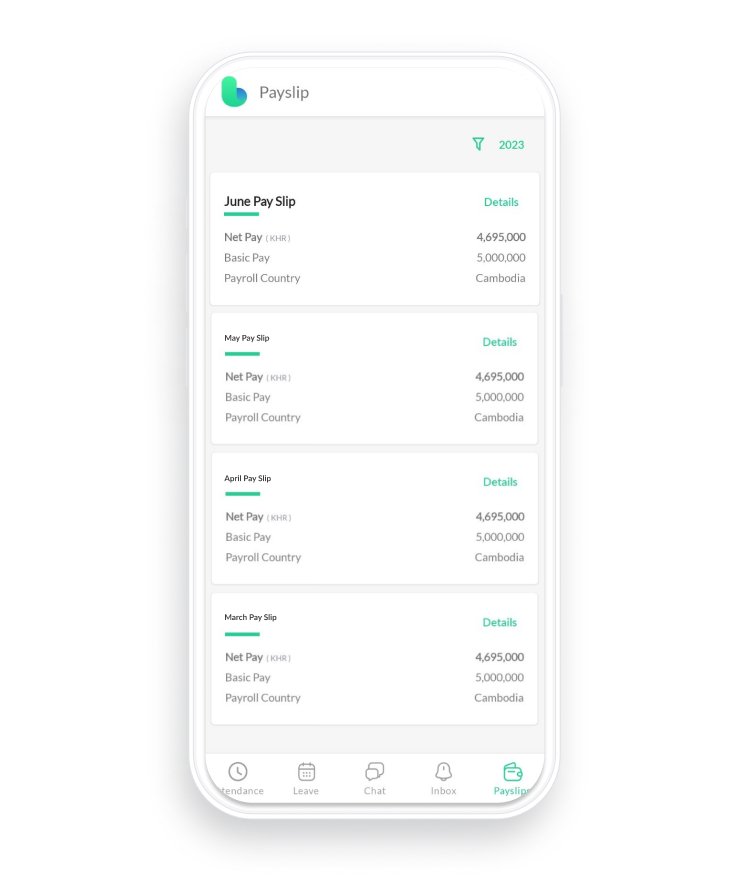 Downloadable PDF Payslip